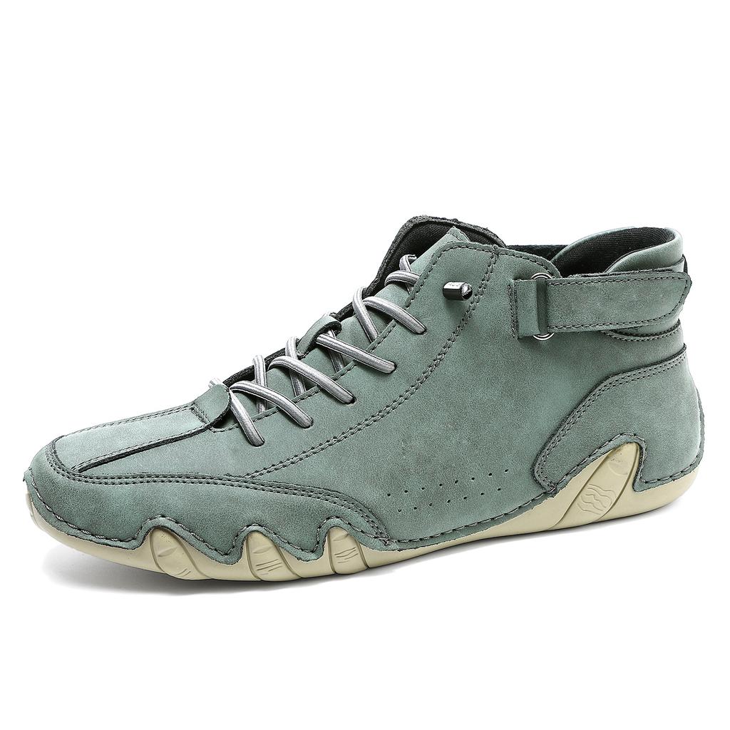 Casual Versatile Men's Shoes High Top Men's Casual Shoes Winter Warm Shoes Martin Boots Men's Style