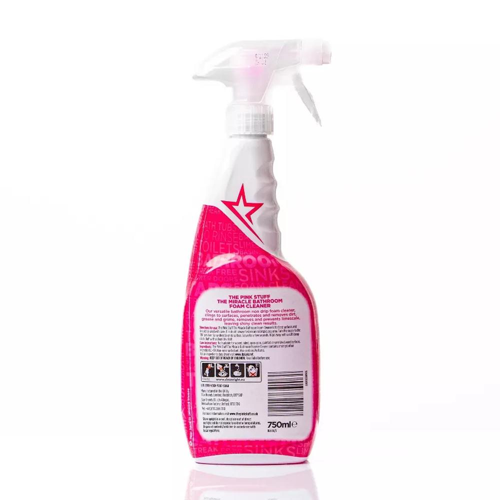 Pianka do czyszczenia łazienki uniwersalny spray THE PINK STUFF 850 ml