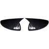 Mirror Cover for KIA K3 Cerato Forte 2019-2022 Rearview Side Mirror Cover Wing Cap Exterior Door Rear View Case Trim Carbon Fiber