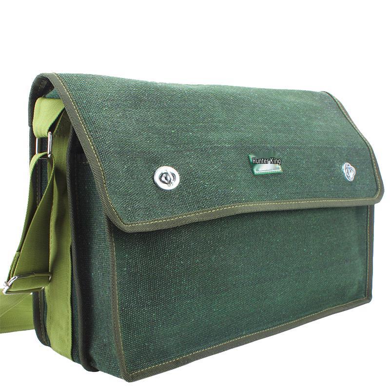 Multifunctional Electrician Canvas Tool Bag - Wear-resistant, Thickened, Shoulder/Crossbody