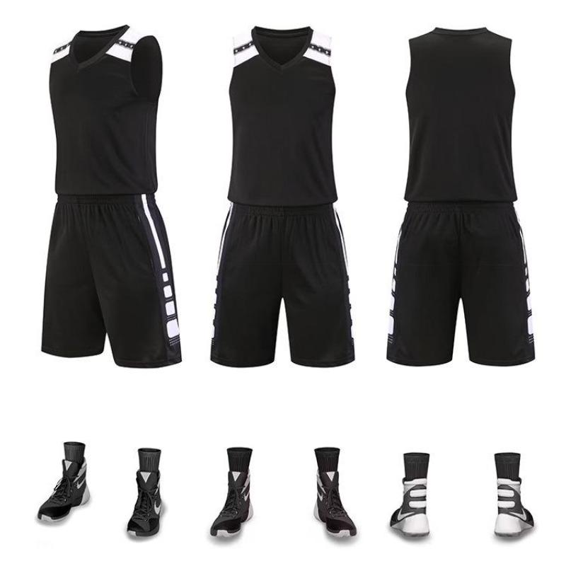Tuta da Basket, Tuta Sportiva da Allenamento per Partite, Gilet, Maglia da Uomo Adulto Bambino, Traspirante Estiva da Donna