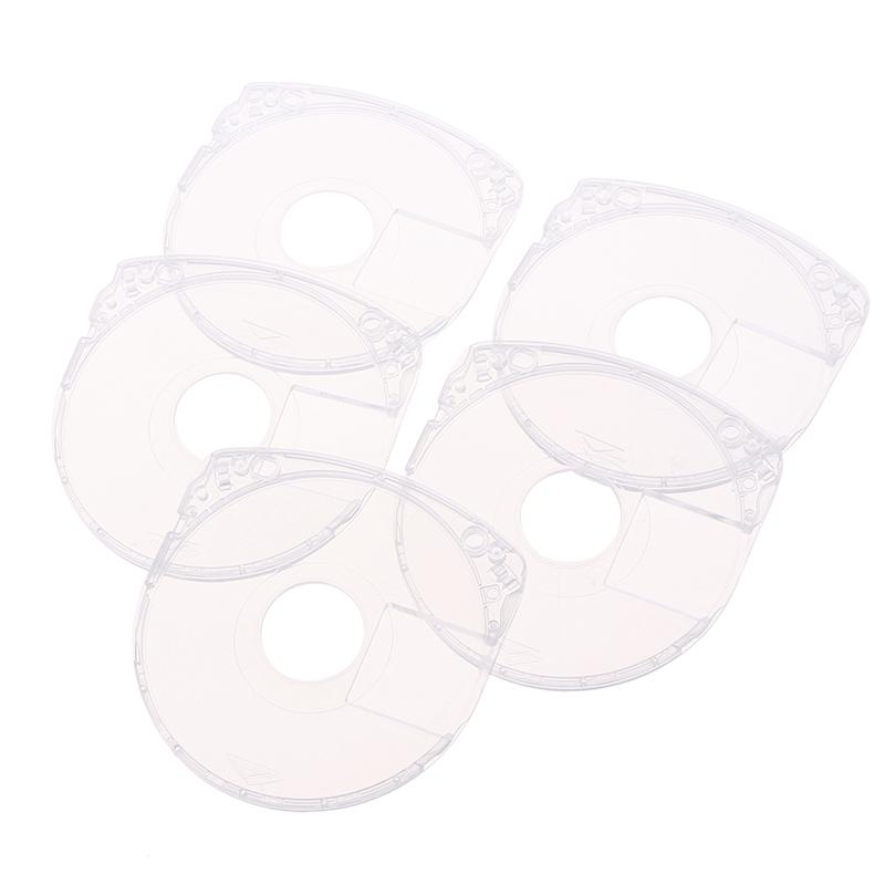 

5Pcs Transparent Replacement Professional Quality Game Disc Storage Shell Cover Optical Disc Case Shell For PSP1000/2000/3000