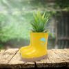 Funny Rain Boot Planter Decorative Hydroponic Flower Holder Flower Pot  Landscaping Sculpture