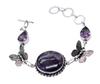 Amethyst Gemstone Handmade Bracelet Jewelry BR 153