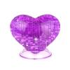 3D Crystal Love Heart Puzzle Jigsaw Model Blocks Gadget Children DIY IQ Toy