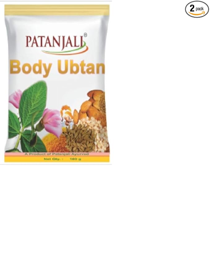 Patanjali Body Ubtan Powder, 100g (Pack of 2) ) 100 GM