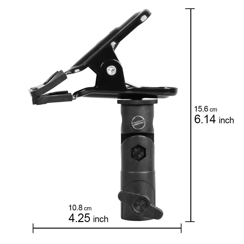 Multiple Angle Light Stand Attachment 1/4 3/8 Screw Reflector Holder  Photo Studio