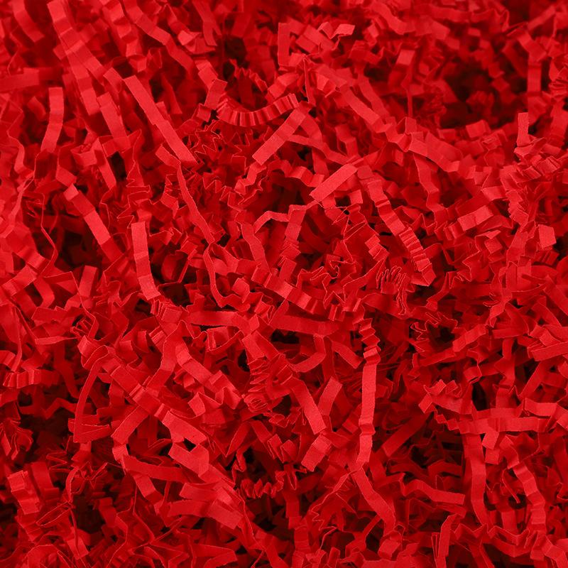 20/50/100g Crinkle Paper Fillers Shredded Paper Grass for Valentine's Day Bride Gift DIY Craft Gift Box Filler Supplies