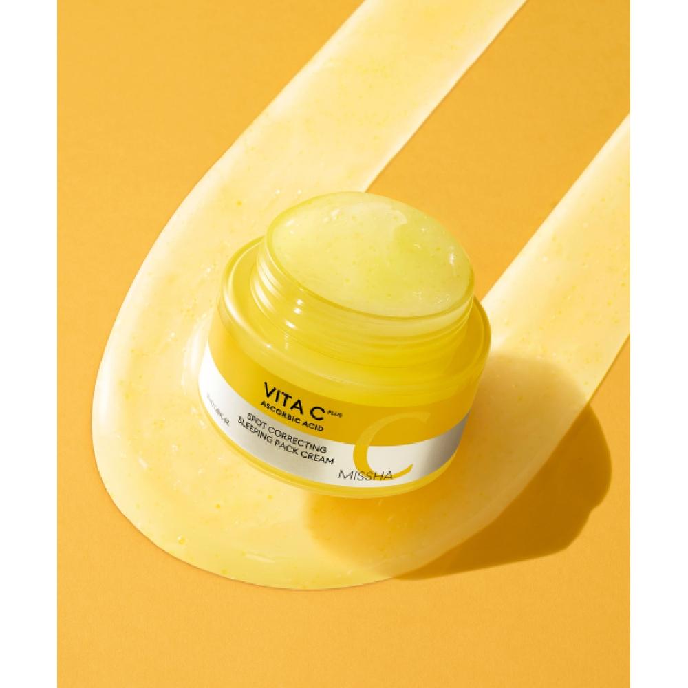 Missha Vitamin C Plus Sleeping paCk Cream