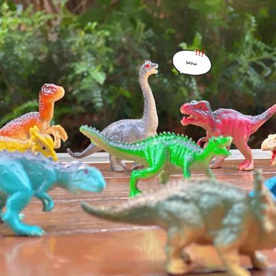 Mini Juguete de Dinosaurio de Simulación, Modelo, Juguetes de Colección, Vuelta al cole/Cumpleaños/Pascua/Año Nuevo/Halloween/Acción de Gracias/Navidad