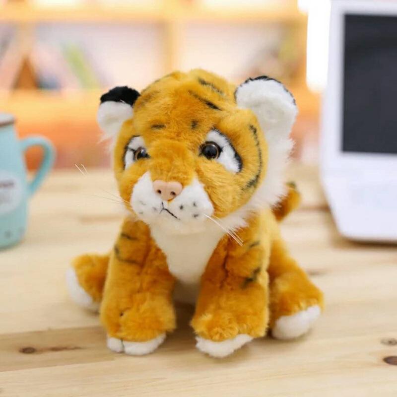 

Tiger Cute Plush Animal Toys White Yellow Lovely Stuffed Doll Animal Pillow Toy Yellow Tiger,20cm
