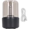 Candlelight Humidifier Low Noise Portable USB Essential Oil Diffuser Humidifier with LED Night Light 120ml