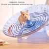 Ergonomische Fliegende Untertassen Rad Großer Durchmesser Leiser Läufer Hamster Transparente Laufrolle Spielzeug