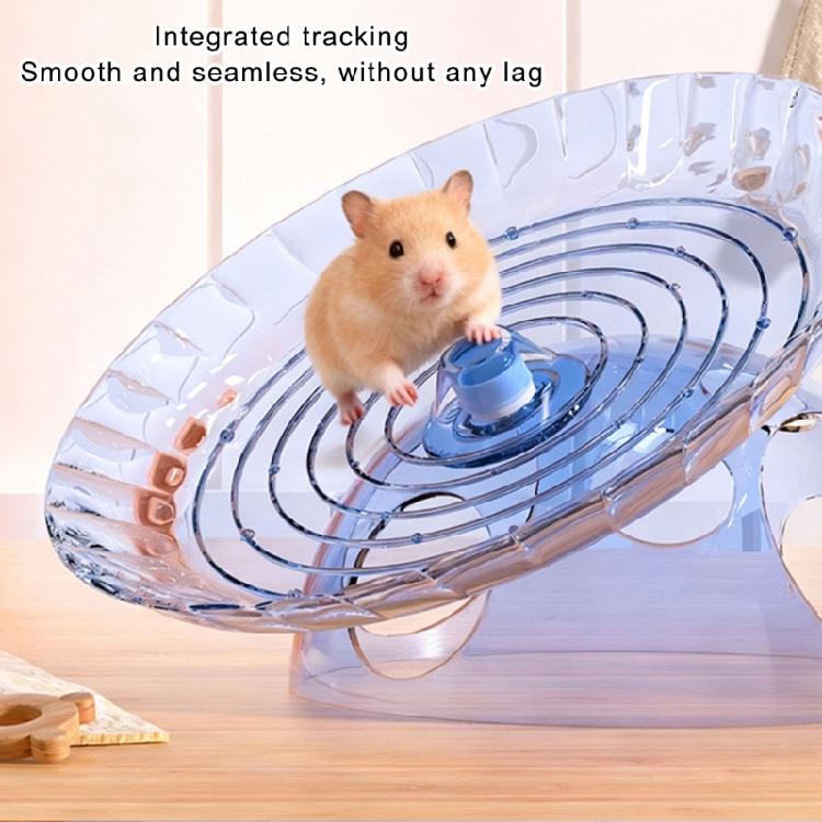 Ergonomische Fliegende Untertassen Rad Großer Durchmesser Leiser Läufer Hamster Transparente Laufrolle Spielzeug