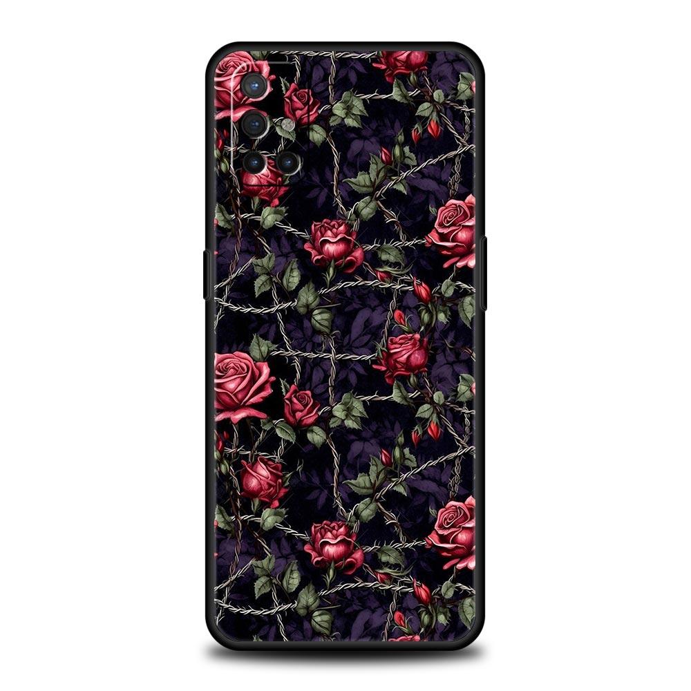 Oil Painting Flowers Design Phone Case For Oneplus 13R 13 12R 11 10T 10R Nord N100 N200 N10 10 9 9R 9RT CE 3 2 Z Pro 5G Soft TPU