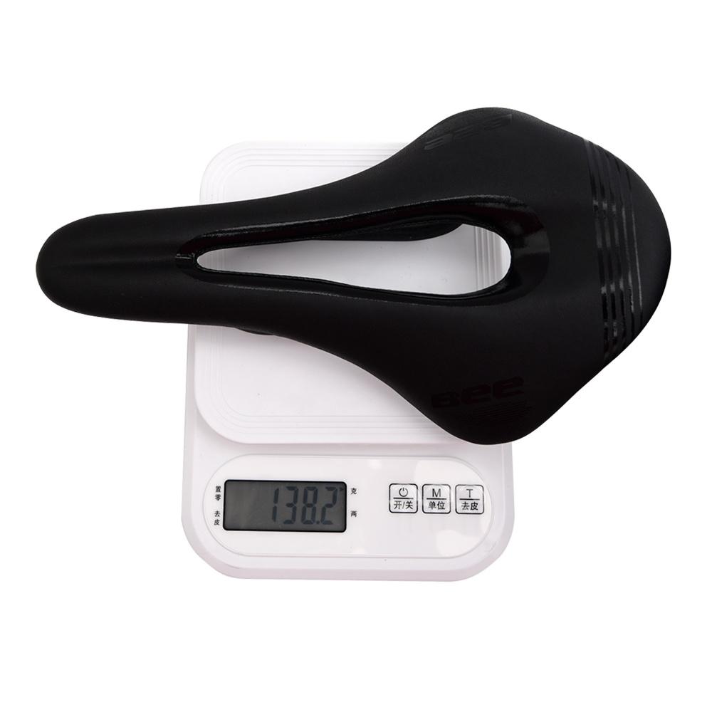 BeeBIKE Minimalist Ultra-Light Racing Carbon Fiber Bike Saddle Breathable Carbon Fiber Saddle Mountain Bike Specific Carbon Fiber