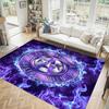 Austria Wien FC Design Crystal Velvet Carpet Cozy Non?Slip Printed Rug For Bedroom Living Room Entrance