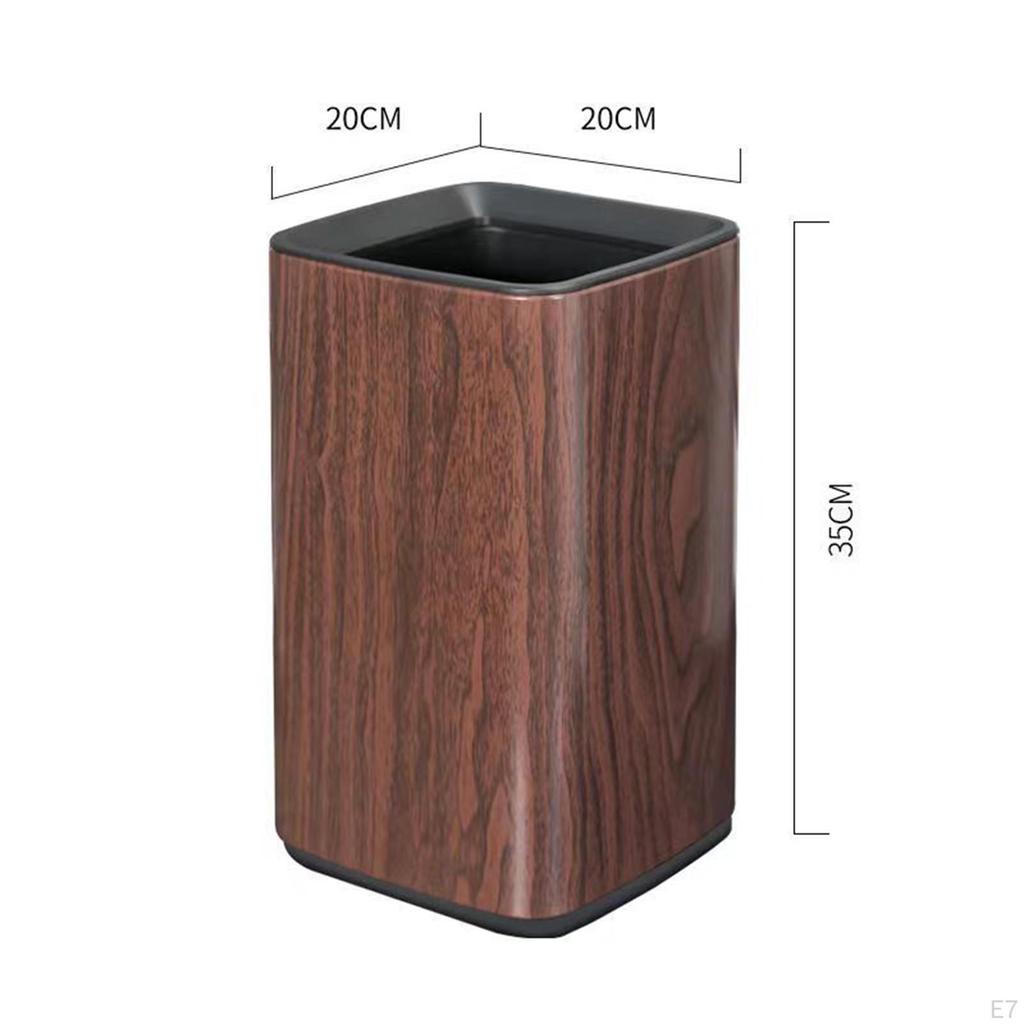 Modern Stainless Steel Garbage Can for Bedroom and Bathroom