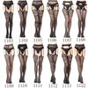 Sex Underwear Sexy Large Size Garters High-end Thickened Sexy Women's Sex Stockings, Suspender Panties Net Socks