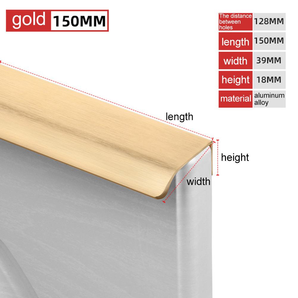 1Pc Cabinet Door Handles Accessories Aluminum Alloy