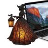 Halloween Witch Table Lamp Creative Night Light Halloween Witch Light Decoration for Living Room Bedroom Decor
