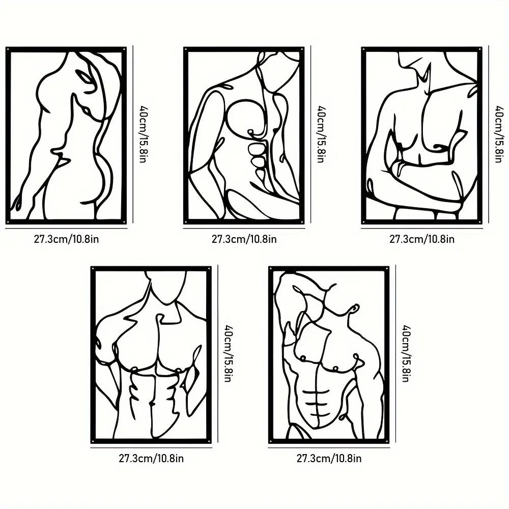 

Привлекательное современное настенное произведение искусства из металла — выбор домашнего декора. Абстрактный дизайн для жилых помещений, таких как спальня, ванная комната, гостиная. чёрный