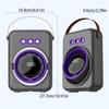 Triple-Hole Desktop Humidifying Fan 100-Speed Adjustment Mini Air Cooler  Outdoor Tent