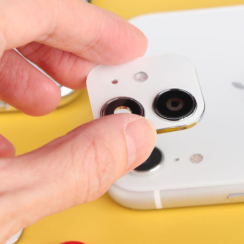 Metal Lens Cover Fake Camera Lens Sticker Cover Screen Protector for iPhone XR X Change To iPhone 11 Pro Max Phone Upgrade