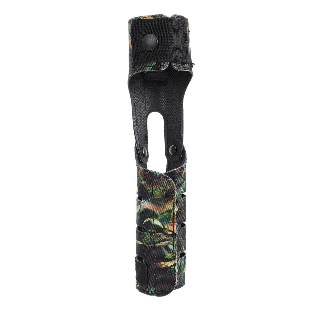 Camouflage Fishing Rod Holder PVC Rod Sheath Holder Durable Waist Rod Carrier  Freshwater Fishing