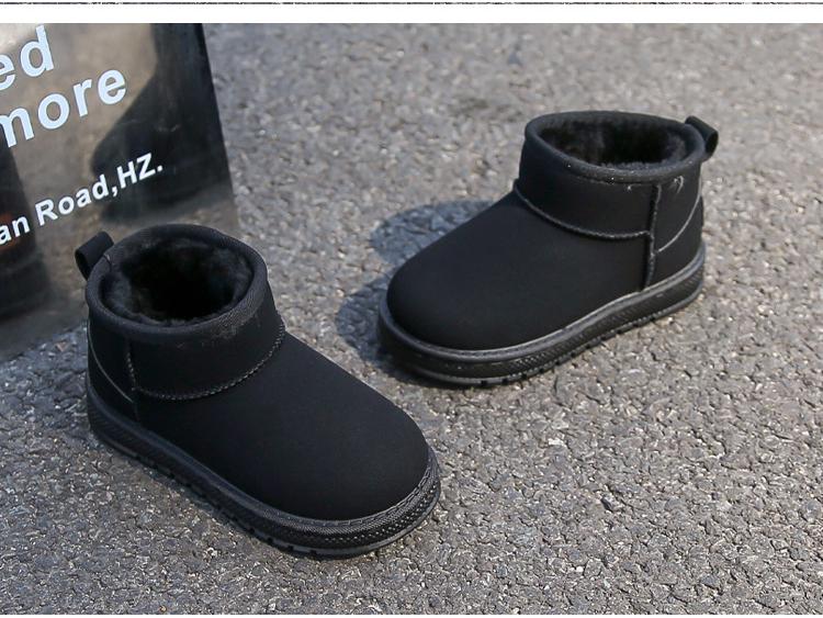 Botas de Nieve de Invierno 2025 para Niños - Moda Clásica para Niños y Niñas