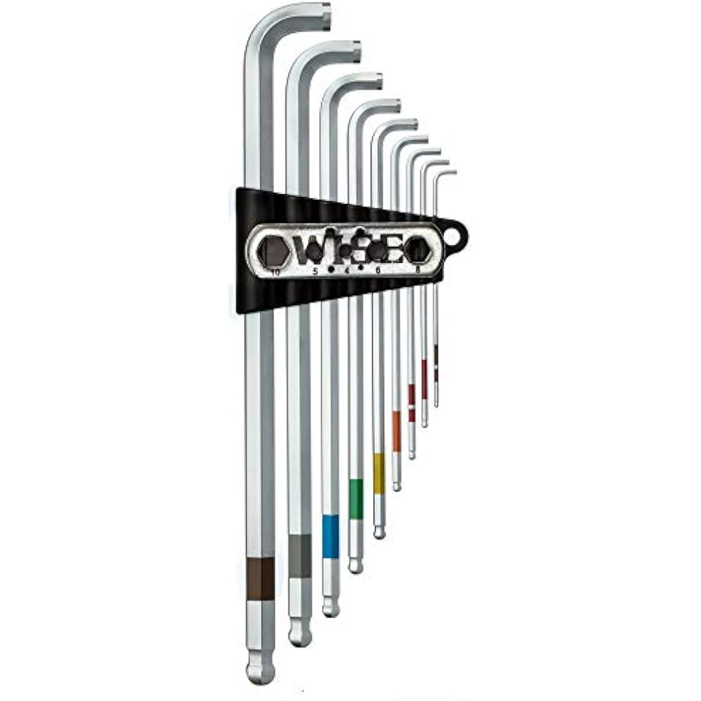 WISE (WISE) Wrench Stick Ball Wrench Set (Stick Type) SBS-2000 LL Type Special Chrome Plated with...
