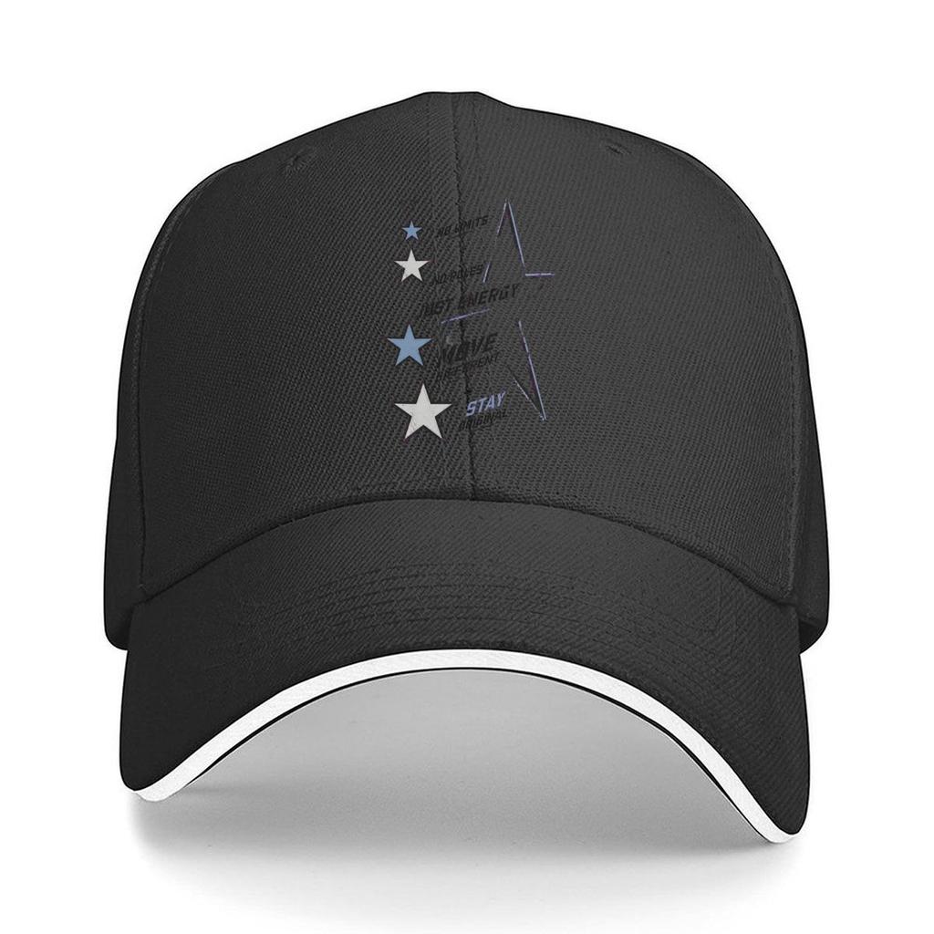 Minimal Urban Star Outline Graphic Sandwich Baseball Cap Sun Cap Outdoor Workouts Hat