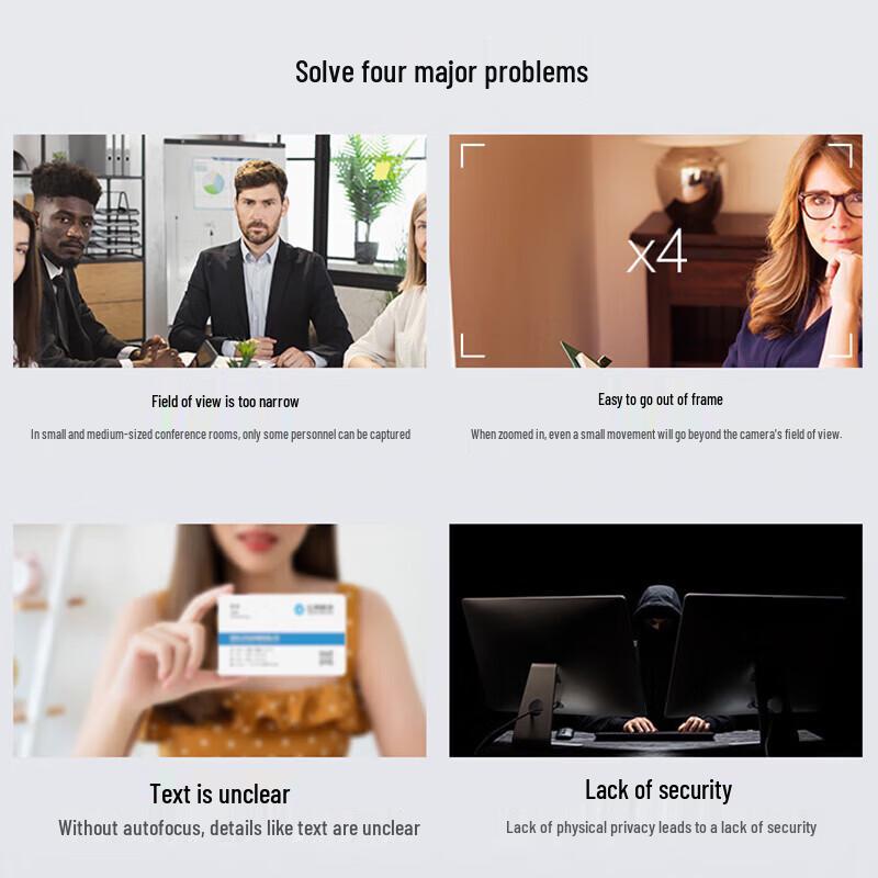 HIKVISION DS-UVC-U62 Pro 1080P USB Video Conference Camera with Microphone CN plug (adapter included)