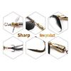 5-Piece Metal Spinner Lure Set Freshwater Saltwater Fishing Rotating Flashing Blades Tackle Accessories