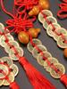 Chinese Knot Five Emperors Coins Gourd Door Hanging Decoration for Housewarming
