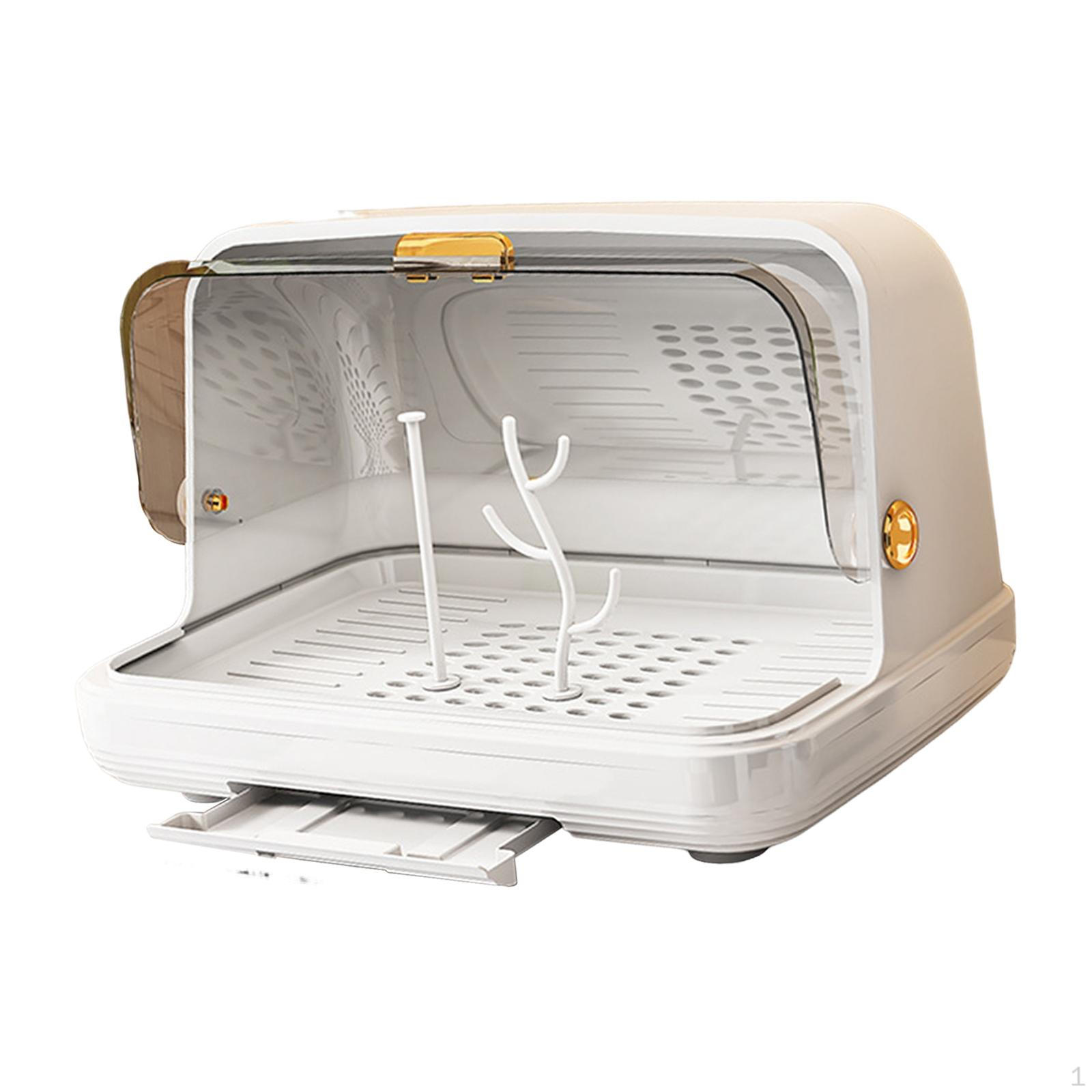 

Стойка Контейнер Экономия места Коробка для хранения детских бутылочек для шкафа Столешницы Чашки Детали для помпы White Medium