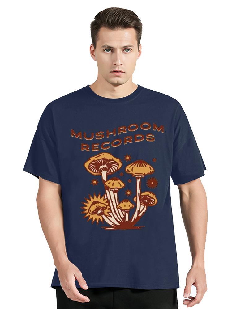 Retro Trippy Mushroom Cute T Shirt Casual Summer Cotton Tshirt Graphic Oversized Tshirt Clothing Tops S
