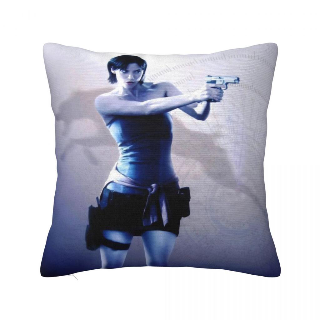 Residents Evils Pillow Case Cushion Cover Polyester Graphic Pillow Cover Vintage Pillowcases For Sofa Bedroom Home Decor