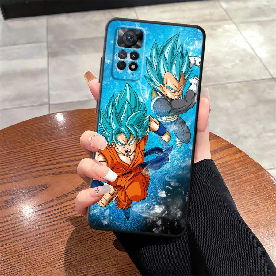 Dragon Ball Anime Case for Xiaomi Redmi Note 9 10S 9S 11 10 7 8 11s 12s 14 13 Pro Plus 12 Pro Funda Phone Cover