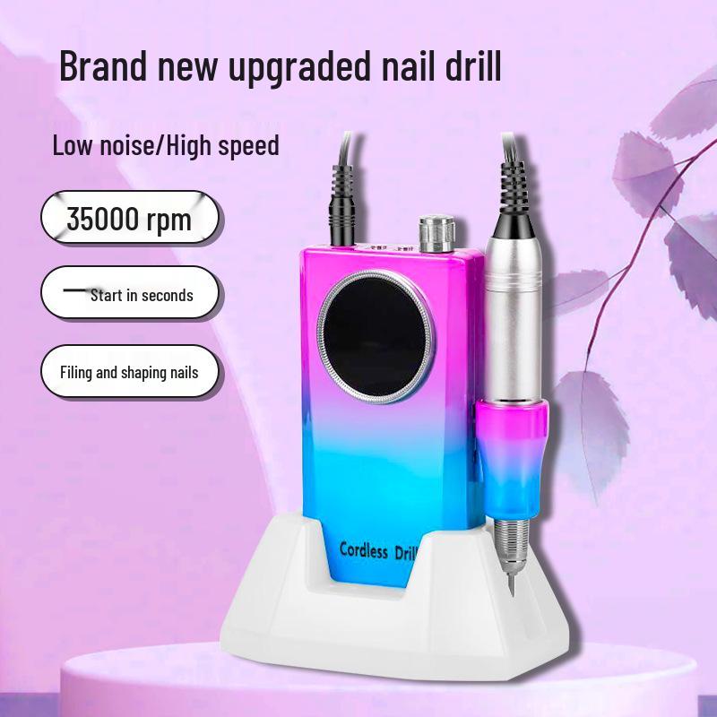 

Advanced Silent Rechargeable Nail Drill for Professional Shaping and Removal