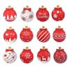 Room Windows Christmas Tree Hanging Round Shape Hanging Ball Christmas  Family Friends