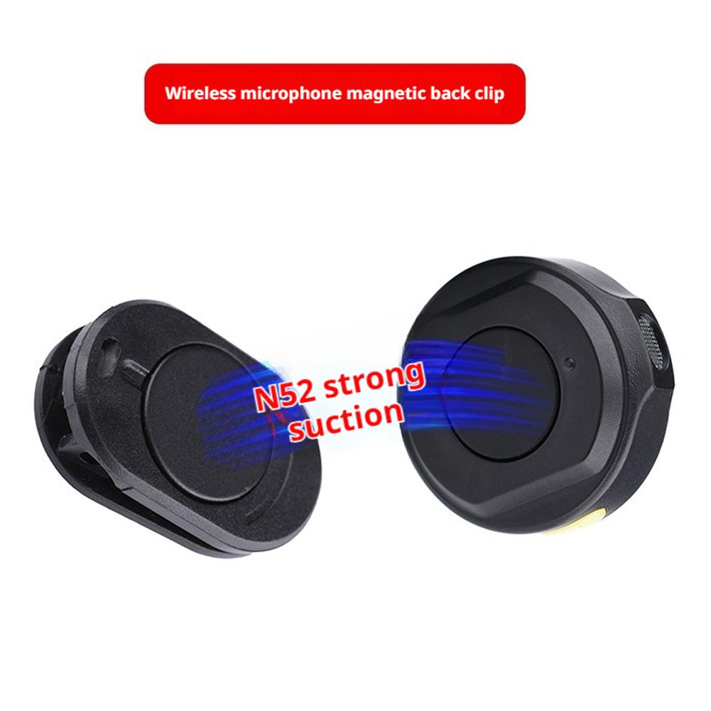 1Pcs Magnetic Back Clip For Wireless Microphone Magnetic Clip Collar Magnet Clip Microphon Mount Live Broadcast Cable Clip