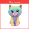 Cassidy Rainbow Cat Plush Toy Colorful And Soft Stuffed Animal For Kids' Birthdays
