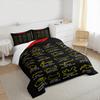 Duvet Cover Set F1 Formula 1 2025 Calendar Circuits Yellow Black Racing for Men Bedroom Decor Fan Gift