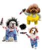 Dog Halloween Costumes, Pet Cosplay Costume With 2 Straps, Breathable All Seasons Universal Party Costume For Small Medium And Large Dogs Party
