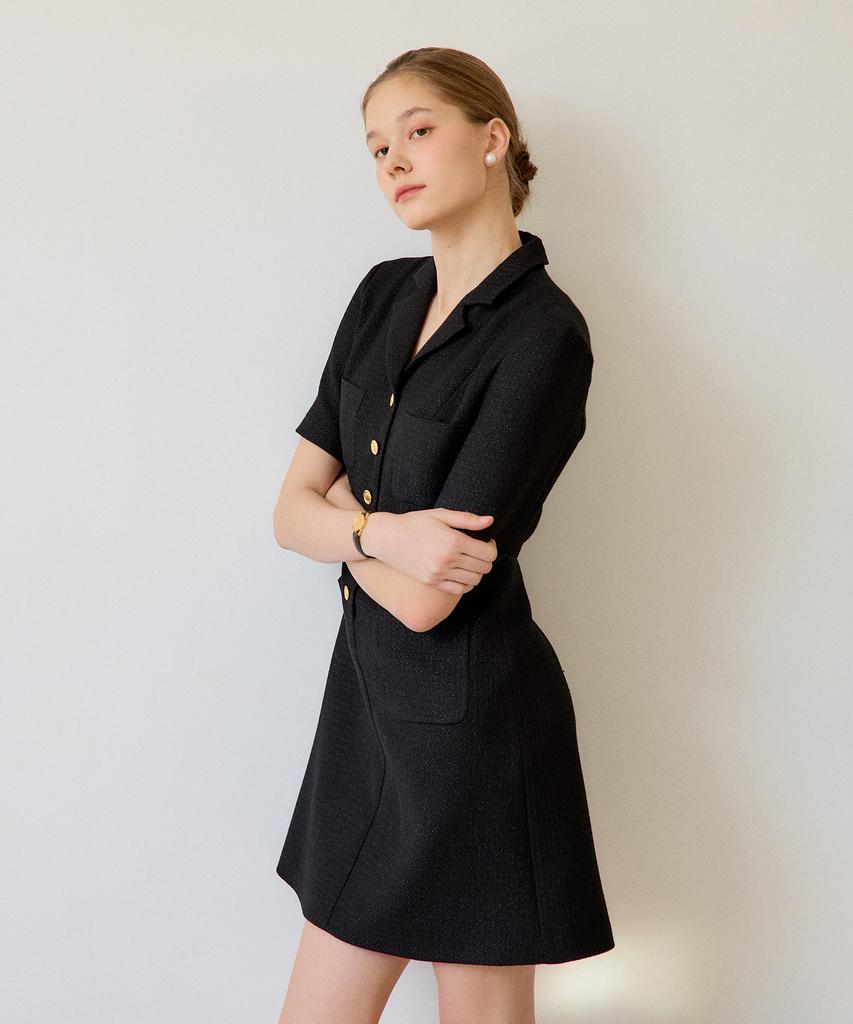 Leumeme [Refurbished] Daria Robe Black