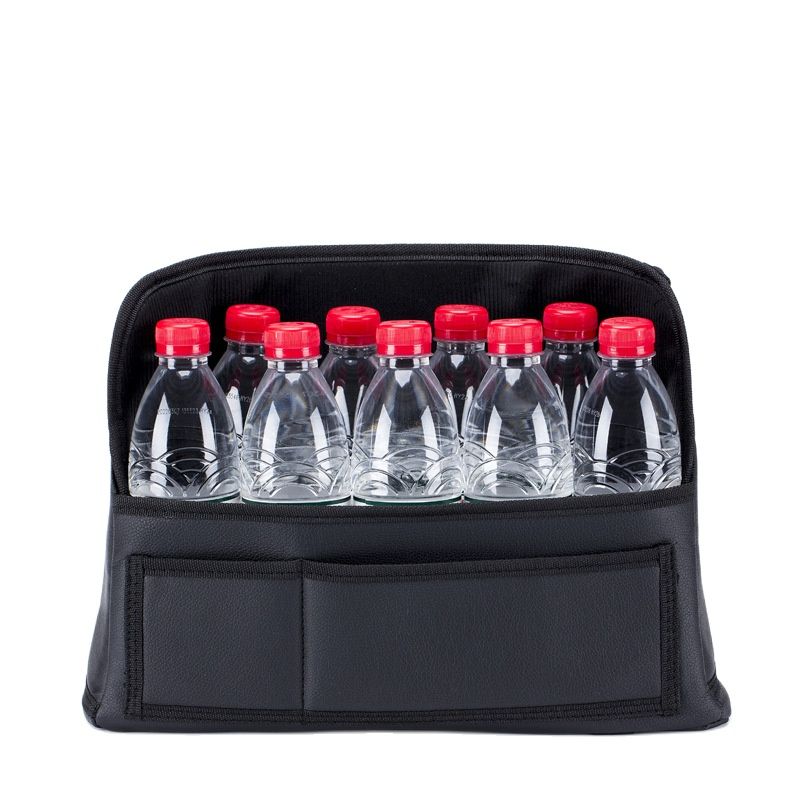 Leather Car Handbag Holders Car Organizers and Storage Front Seats Gap Car Seats Gap Filler Organizer Storage Bag for Car Seats