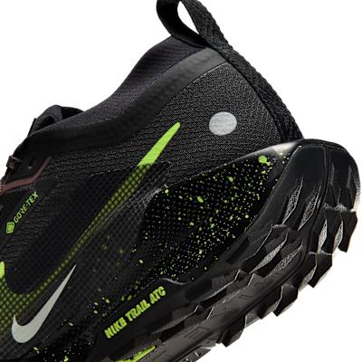 Nike React Pegasus Trail 5 Gore-Tex Nero Fantasma Volt Ghiaccio (Da donna)