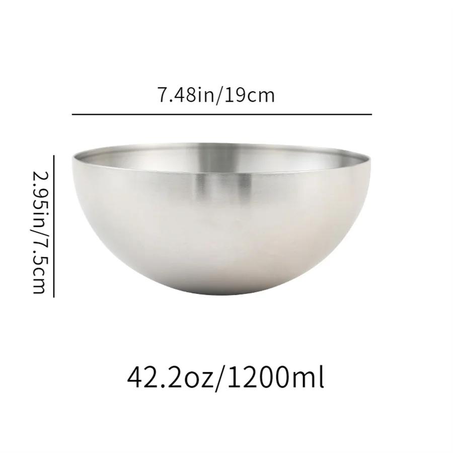 Multi Functional Stainless Steel Vegetable Bowl, Egg Mixing Bowl, Drain Basket, Soup Basin, Kitchen Cooking And Storage Tool