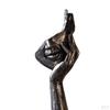 Abstract Figurines Statue Living Room Desktop Tabletop Curved Decor Ornament Art Crafts